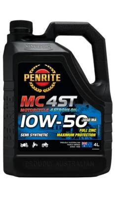 Penrite Mc-4St 10W-50 Semi Synthetic Engine Oil 4L