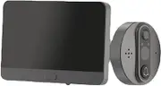 Mellisso 3MP Smart Life Tuya 1080P WiFi Door Bell Eye Peephole Camera 5000mAh Battery PIR Motion Detector IR Digital Viewer