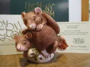 Harmony Kingdom Bed and Breakfast Dormouse UK Made Box Figurine