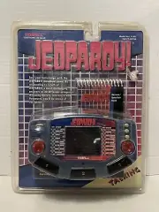 Jeopardy Vintage 1995 Tiger Electronics Handheld Electronic LCD Game New Sealed