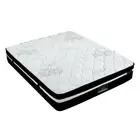 Giselle King Bed Mattress Size Extra Firm 7 Zone Pocket Spring Foam Vacuum 28cm