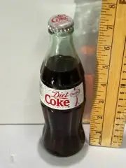 Rare Diet Coca Cola Glass Bottle Australia