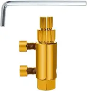 Broken Pipe Thread Extractor for 1/2-3/4 inch DN15/20/25 Pipes Thread Removal Tool Valves Faucets/Angle for Broken in Threads Key Set Broken Pipe Extractor kit Removal Set Pipe Thread Screw pi