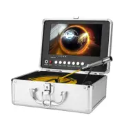 Pipe Inspection Camera 9" Sewer Camera Drain Industrial Endoscope AHD 16GB 17MM