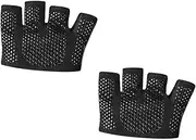 GOOHOCHY 1 Pair Fitness Half Finger Cots Non- Slip Gloves Workout Palm Gloves Weight Lifting Gloves Durable Gym Gloves Cycling Gloves for Women Outdoor Gloves Women's Half Palm Hand Grip