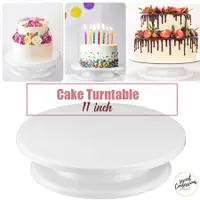 在飛比找蝦皮購物優惠-11 inch Large cake turntable f