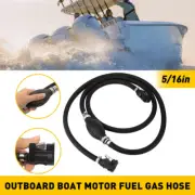 5/16" Gas Fuel Line Hose Assembly with Primer Bulb Marine Outboard Boat Motor