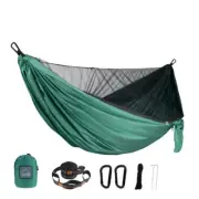Portable Quick Set Up Mosquito Net Hammock Outdoor Hanging Bed Sleeping Swing