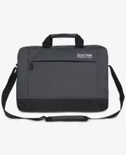 $100 Kenneth Cole Men's Gray Clouded Case Computer Work Travel Messenger Bag