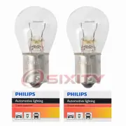 2 pc Philips Rear Turn Signal Light Bulbs for Rolls-Royce Silver Cloud jt