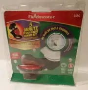 Fluidmaster #555C Universal Flapper & Flush Valve 5 Minute Repair Kit NIP