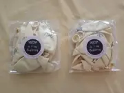 NIP-GINGER RAY Set of 2 Bags=20 MR. & MRS. WEDDING Balloons
