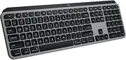Logitech MX Keys S for Mac, Wireless Keyboard, Fluid, Precise Laptop-Like Typing, Programmable Keys, Backlit, Bluetooth USB C Rechargeable for MacBook Pro, MacBook Air, iMac, iPad, Space Grey