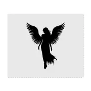 2 x 'Silhouette of an Angel' Lens Cleaning Cloths (LC00026947)