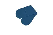 Rans Manhattan Blue Cotton Double Oven Mitt Oven Mitts & Potholders