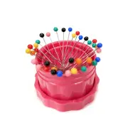 Gypsy Quilter Magnetic Pin Cup Small Fortune Fuchsia