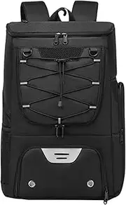 Qianly Basketball Backpack with Ball Holder with Separate Shoe Compartment Insulate Pocket for New Year Gym