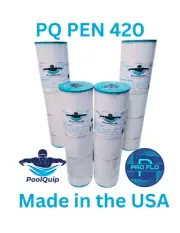 PoolQuip PQ PEN 420 Cartridge 4pk for Pentair Clean & Clear 420 and WaterWay 425