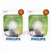 2 pc Philips Vanity Mirror Light Bulbs for Nissan Leaf 2018-2020 Electrical gg (for: Nissan)