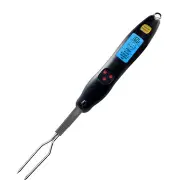 Digital Meat Thermometer Fork Instant Read Barbecue Thermometer for Kitchen BBQ Grilling