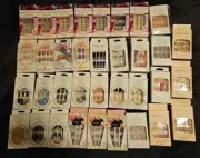 35 sets of false nails fingers salon quality DIY 24 pieces each box nail art NEW
