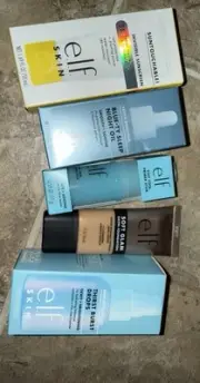 ELF brand new Glam Skincare Bundle with daily essentials- set of 5