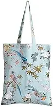 Maison d' Hermine Tote Bag for Women 100% Cotton Reusable Grocery Tote Bags for Shopping Kitchen Beach Travel Perfect for Gifts (Hokuzai - Green)