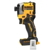 DEWALT Brushless 3-Speed Impact Driver Only 20-V 1/4" Yellow w/ Compact Design