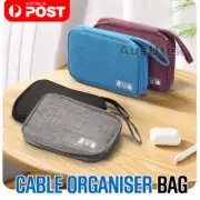 Electronic Accessories Cable Bag Organizer Travel Pouch Storage Cases Charger AU