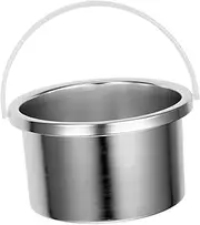 Ipetboom Wax Warmer Replacement Pan Inner Pot for Hair Removal Waxing Durable Easy to Use Comfortable Handle Compatible with Wax Heater