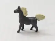 Safari Ltd Gray Horse White Mane & Tail Figure Mini Miniature 2” RARE Ships Free