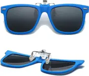 Children Junior Clip - on Polarised Sunglasses with UV Protection for Prescription Glasses Boys Girls