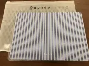 Burga HARD Shell Case for "MacBook" Slim Profile 12 inches x 8.5 inches