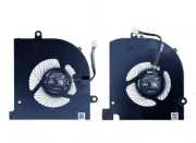 New for MSI Stealth 17M MS-17R1 Laptop CPU GPU Cooling fan B5005HS-U3I