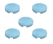 5 New LEGO Medium Azure 2x2 Round Tile 14769 flat tile smooth finish blue circle