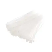 Cable Zip Tie 80mmx1.8mm Self-Locking Nylon Tie Wraps White 300pcs