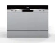 TECO 6 Place 55cm Free standing Benchtop silver Dishwasher available in all states