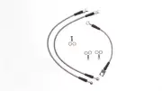1987-1993 Ford Mustang w/SN95 Calipers Stainless Steel Brake Hose Kit 6 Colors (for: Ford)