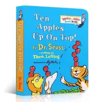 在飛比找蝦皮購物優惠-原版Ten Apples Up on Top 紙板書 蘇斯博