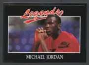 1991 Legends Sports Memorabilia Inc #11 Michael Jordan Silver Foil Border