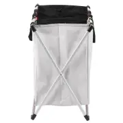 3‑Section Stylish Folding Laundry Basket Dirty Clothes Storage Basket For HG