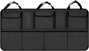 Daseeme Car Back S-eat Organizer Storage Bag Tissue Box Travel Holder Pouch