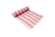 IDC Homewares Ribbed Pattern Table Runner Panama Narrow Coral