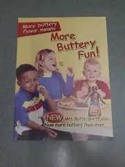 Mrs. Butter-worths Syrup Print Ad 2001 8x11 Great To Frame