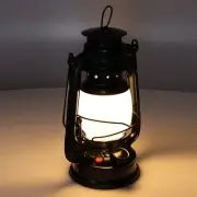 LED Lantern Camping Light Rechargeable Lamp Retro Portable Warm White Light