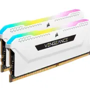 Corsair Vengeance RGB PRO SL 16GB (2x8GB) DDR4 3200Mhz C16 White Heatspreader Desktop Gaming Memory - Desktop RAM