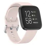 Light Pink Fitbit Versa 2 Watch Repacement Silicone Sport Fitness Band Strap Wristband Lite