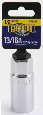 Gearhead 1/2" Drive 13/16" Spark Plug Socket GH8561