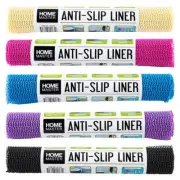 6x Anti Non Slip Mat Grip Roll Matting Cabinet Liner Kitchen Drawer Value Set
