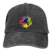 Washed Men's Baseball Cap Stunt Gift Trucker Snapback Caps Dad Hat Scooter hat